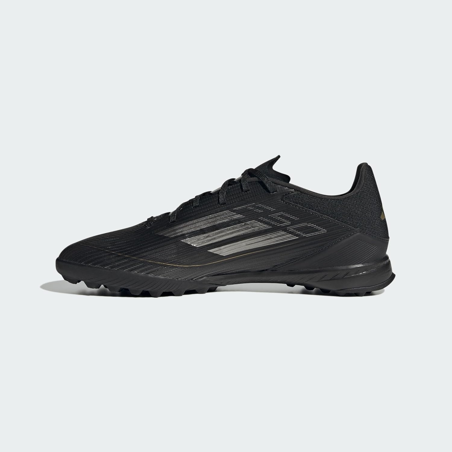 image:imageadidas UnisexAdult F50 League TurfCore BlackIron MetallicGold Metallic If1337
