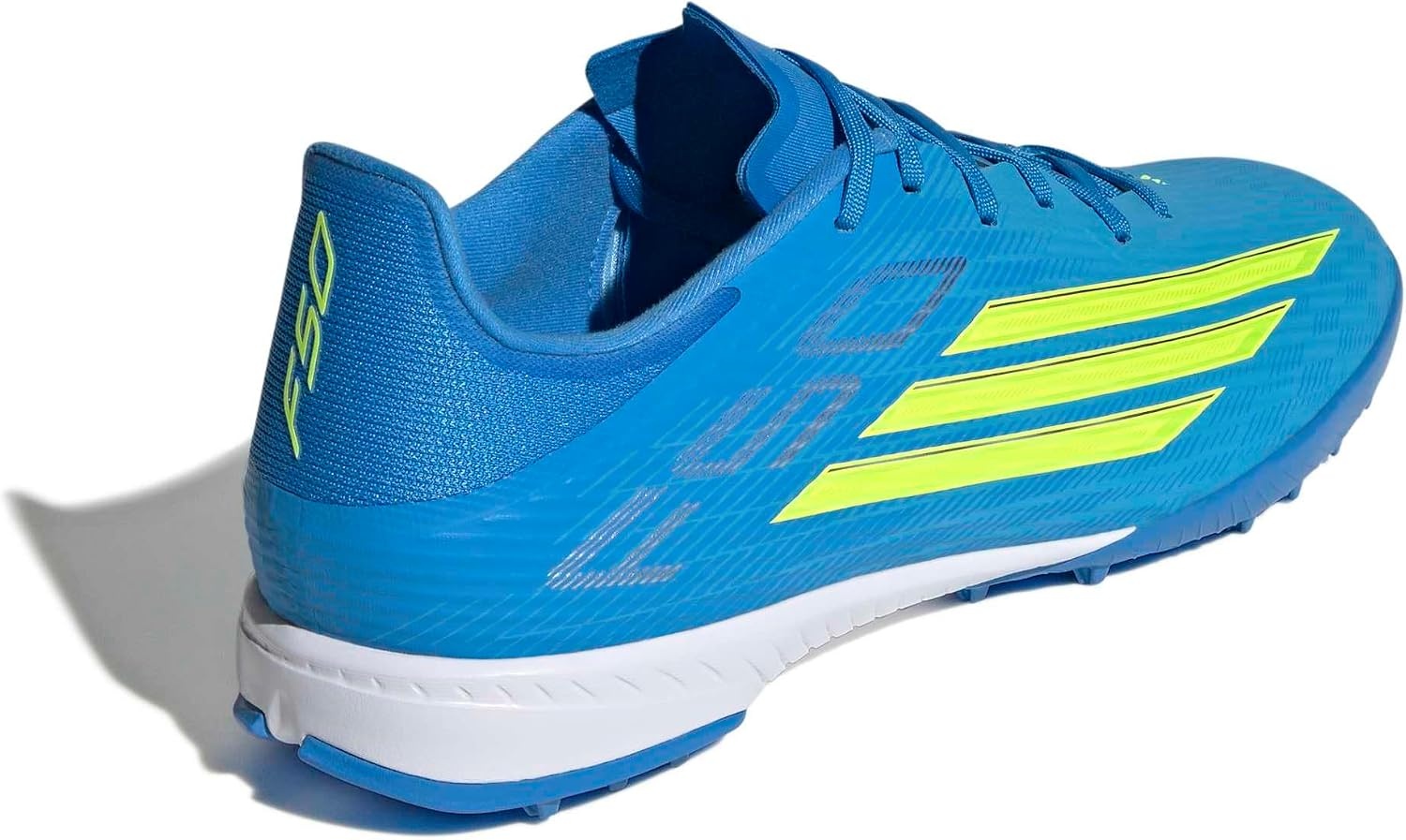 image:imageadidas UnisexAdult F50 League TurfLucid Ray BlueTeam Solar YellowLucid Aquamarine