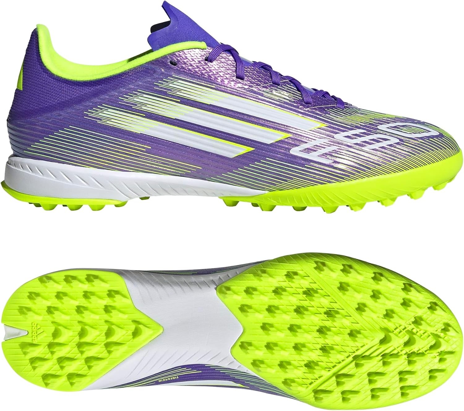 image:imageadidas UnisexAdult F50 League TurfPurple RushWhiteLucid Lemon