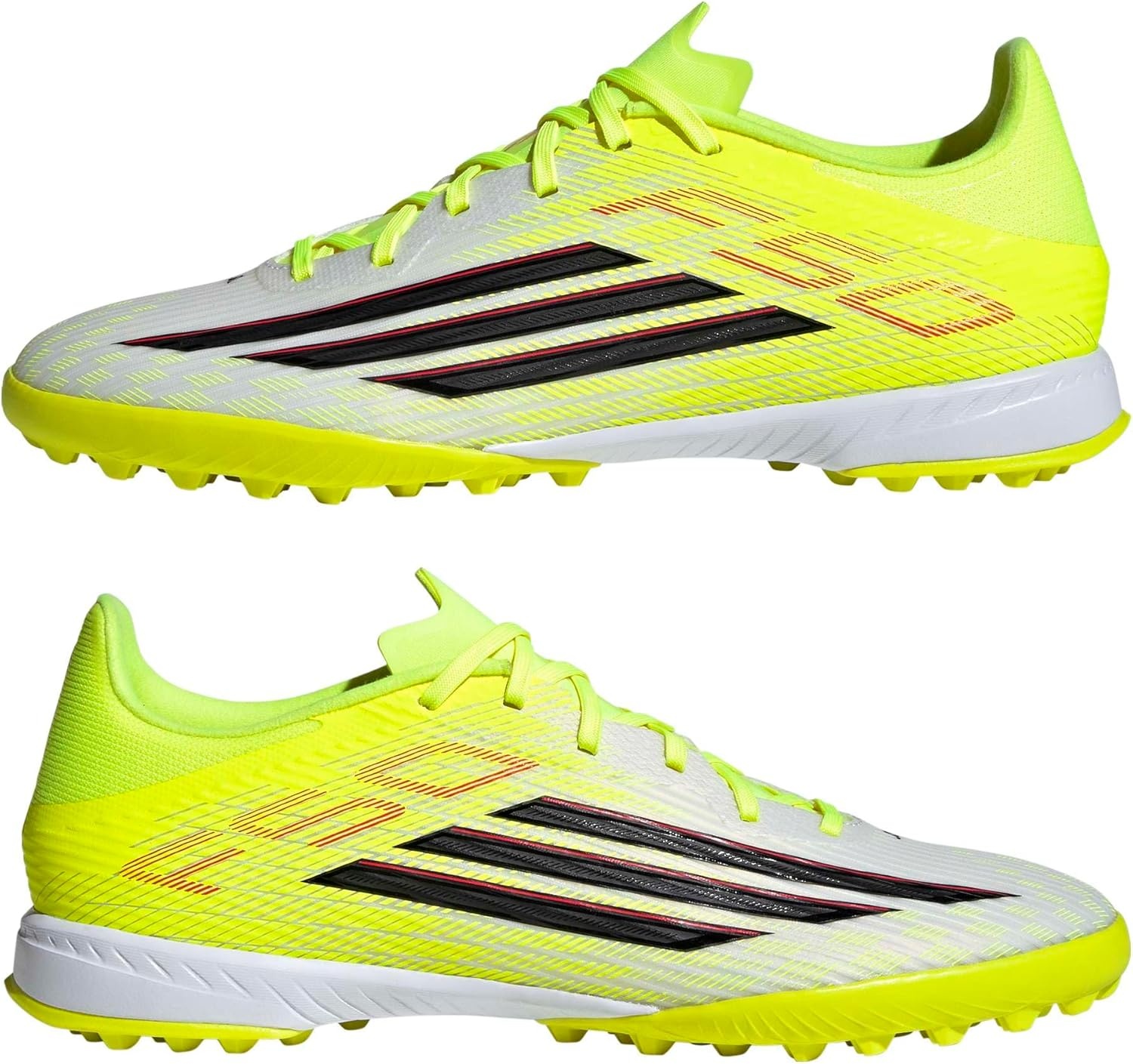 image:imageadidas UnisexAdult F50 League TurfTeam Solar YellowBlackLucid Red