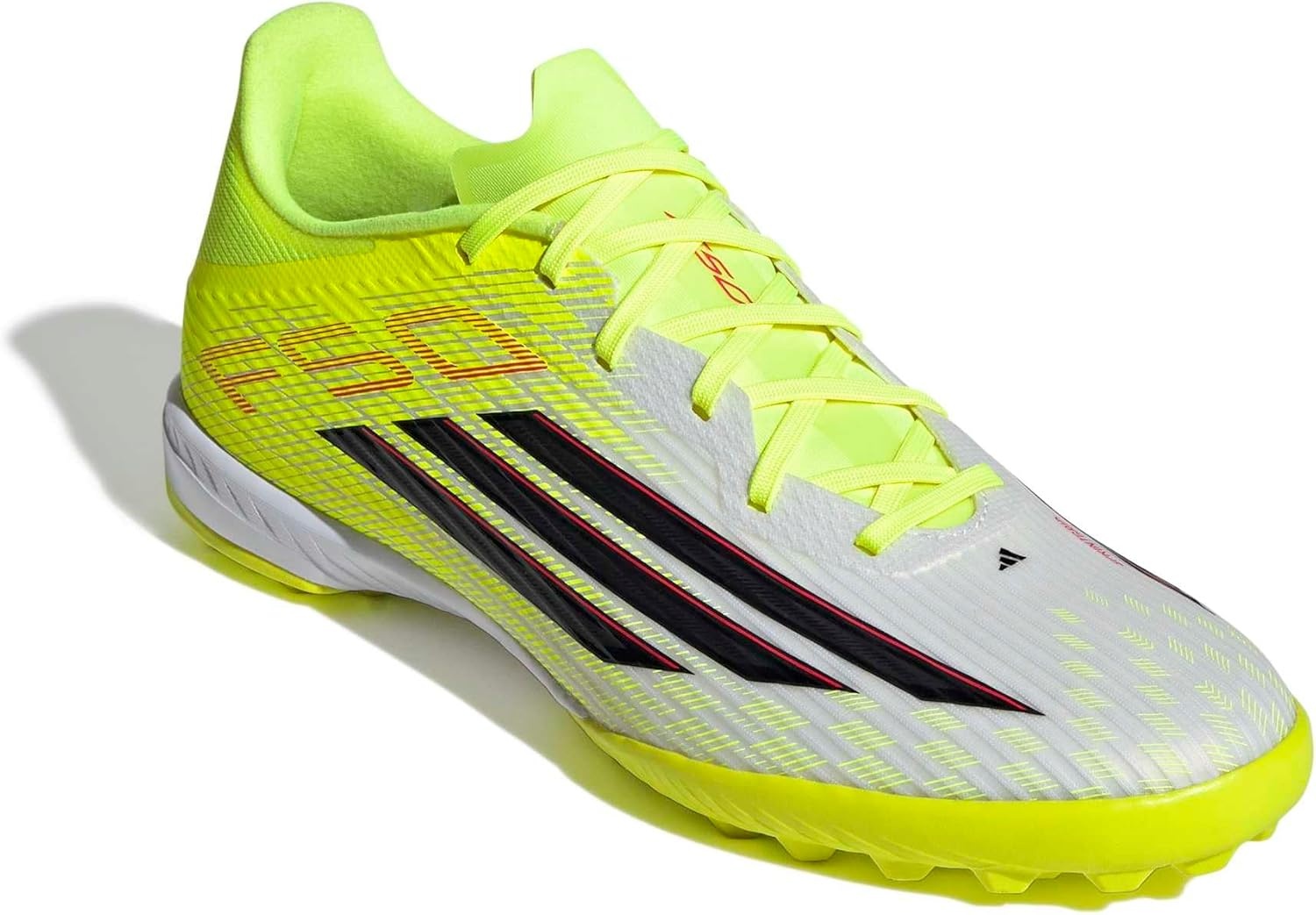 image:imageadidas UnisexAdult F50 League TurfTeam Solar YellowBlackLucid Red