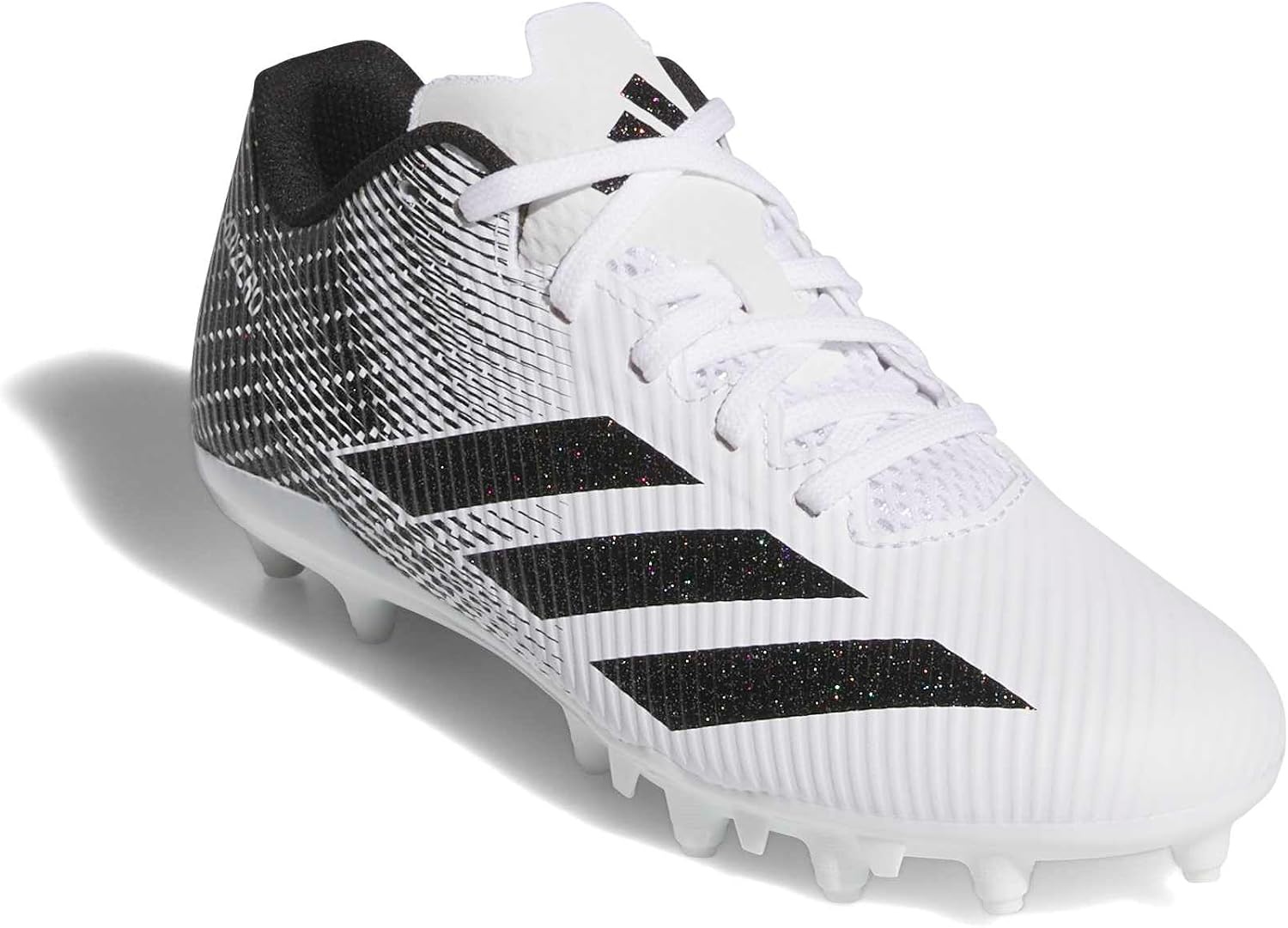 image:imageadidas UnisexKids Adizero Electric 20 II American FootballWhiteBlackBlack