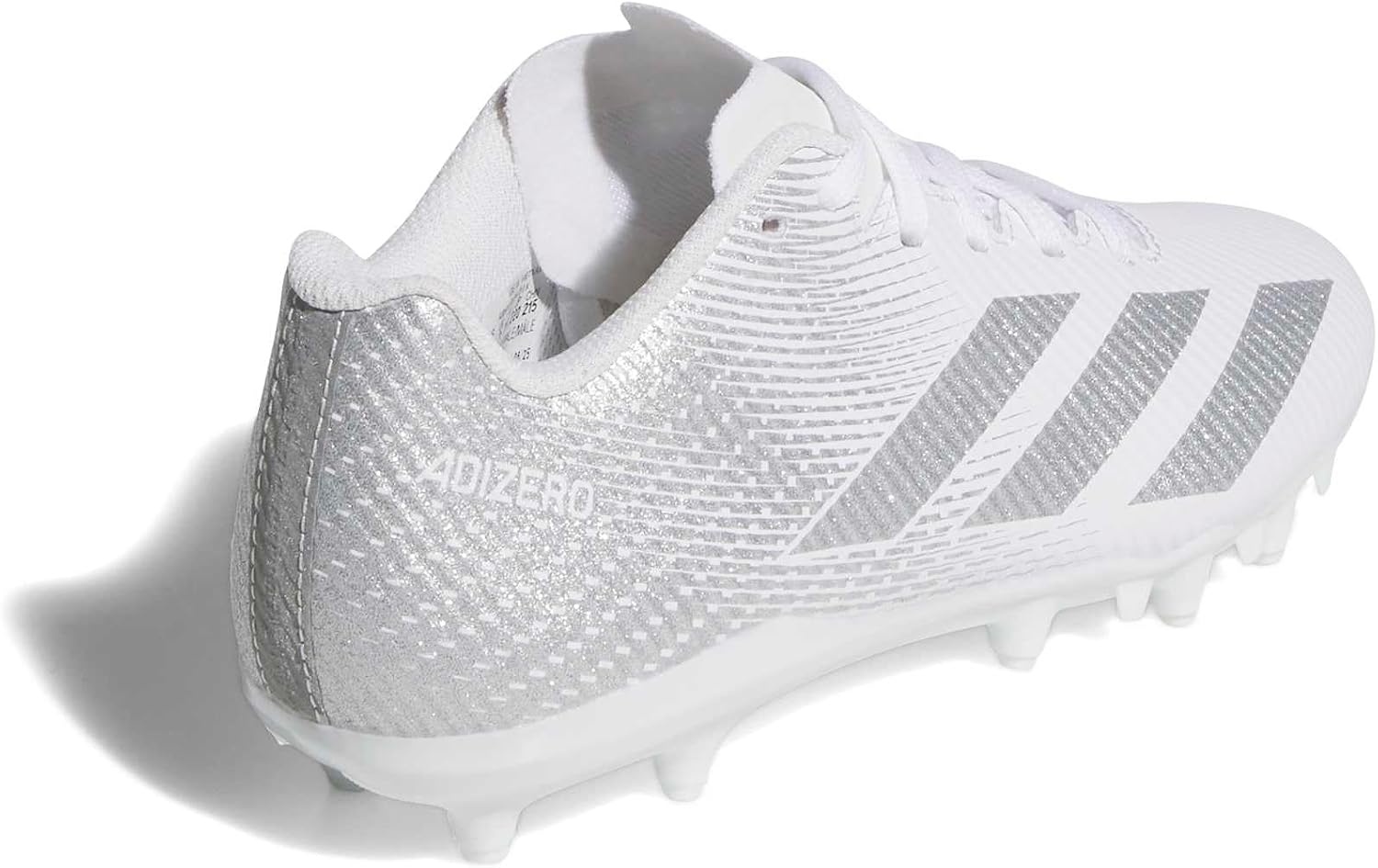 image:imageadidas UnisexKids Adizero Electric 20 II American FootballWhiteSilver MetallicWhite