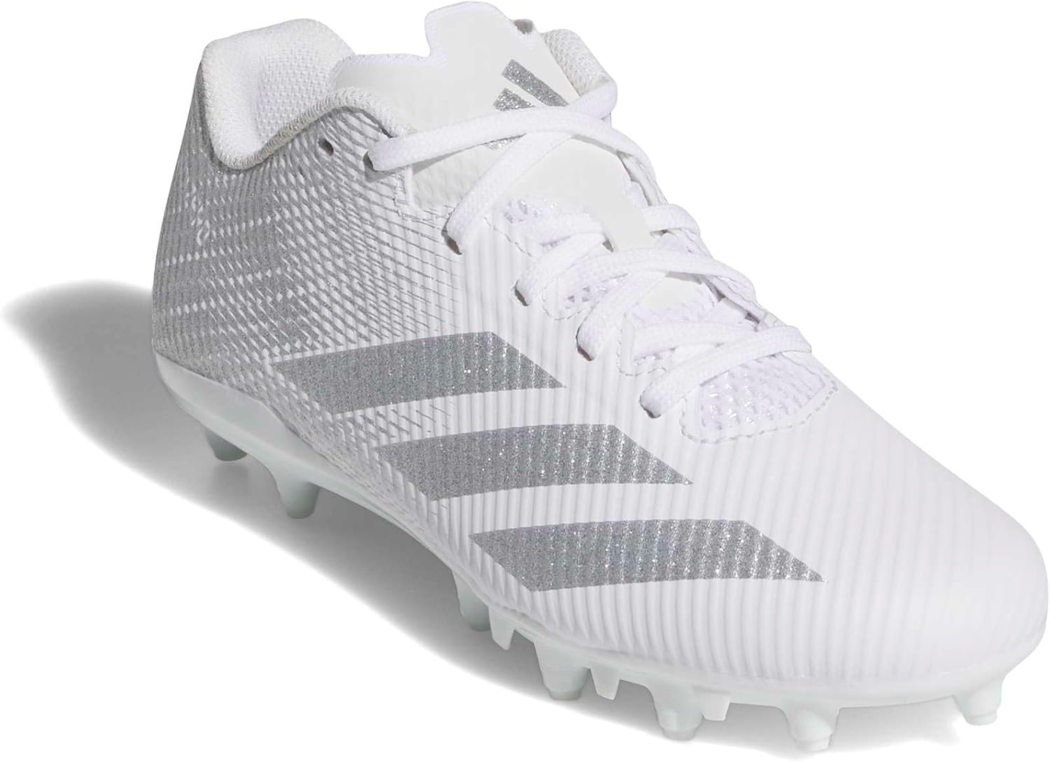 image:imageadidas UnisexKids Adizero Electric 20 II American FootballWhiteSilver MetallicWhite