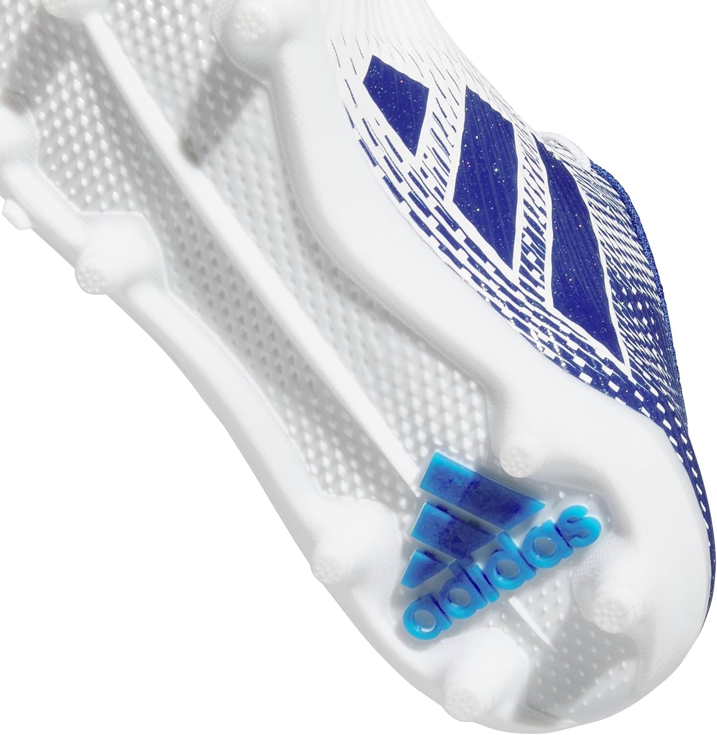 image:imageadidas UnisexKids Adizero Electric 20 II American FootballWhiteTeam Royal BlueWhite