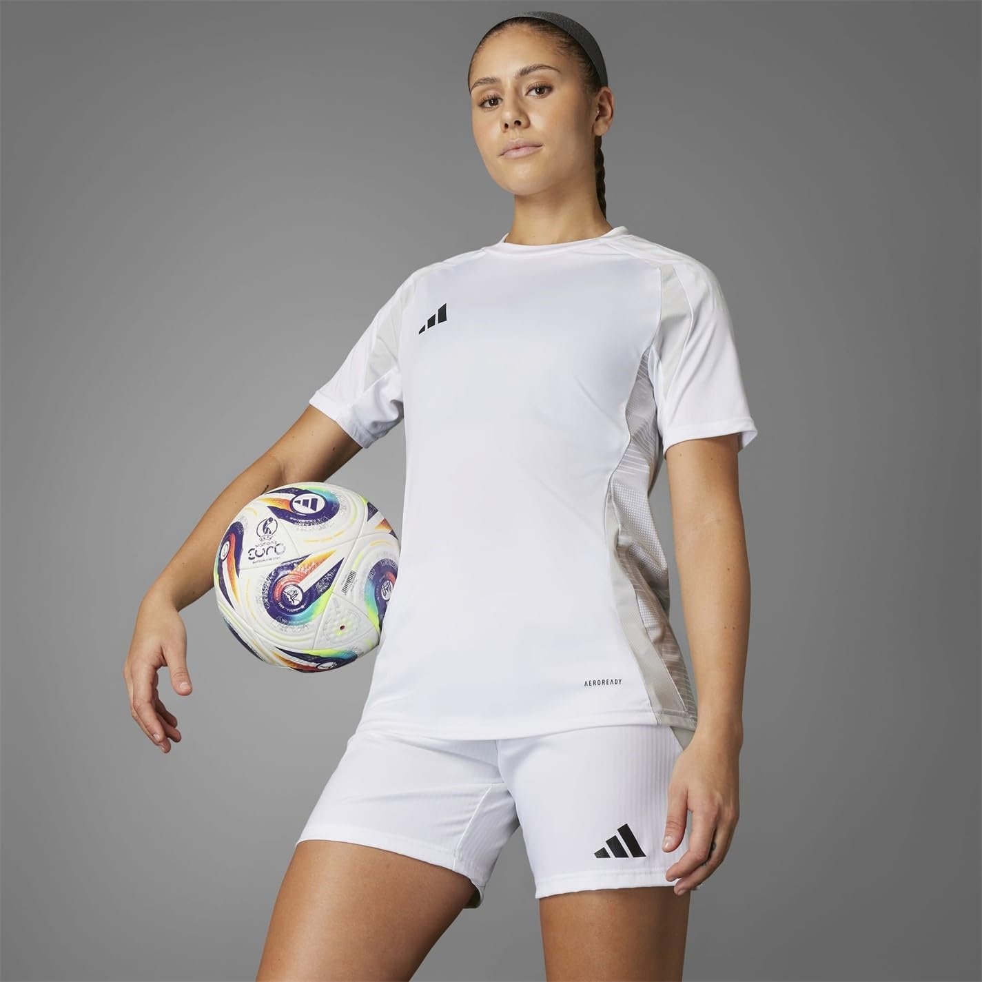 image:imageadidas Womens Euro25 Pro Ball Athletic White Size 5