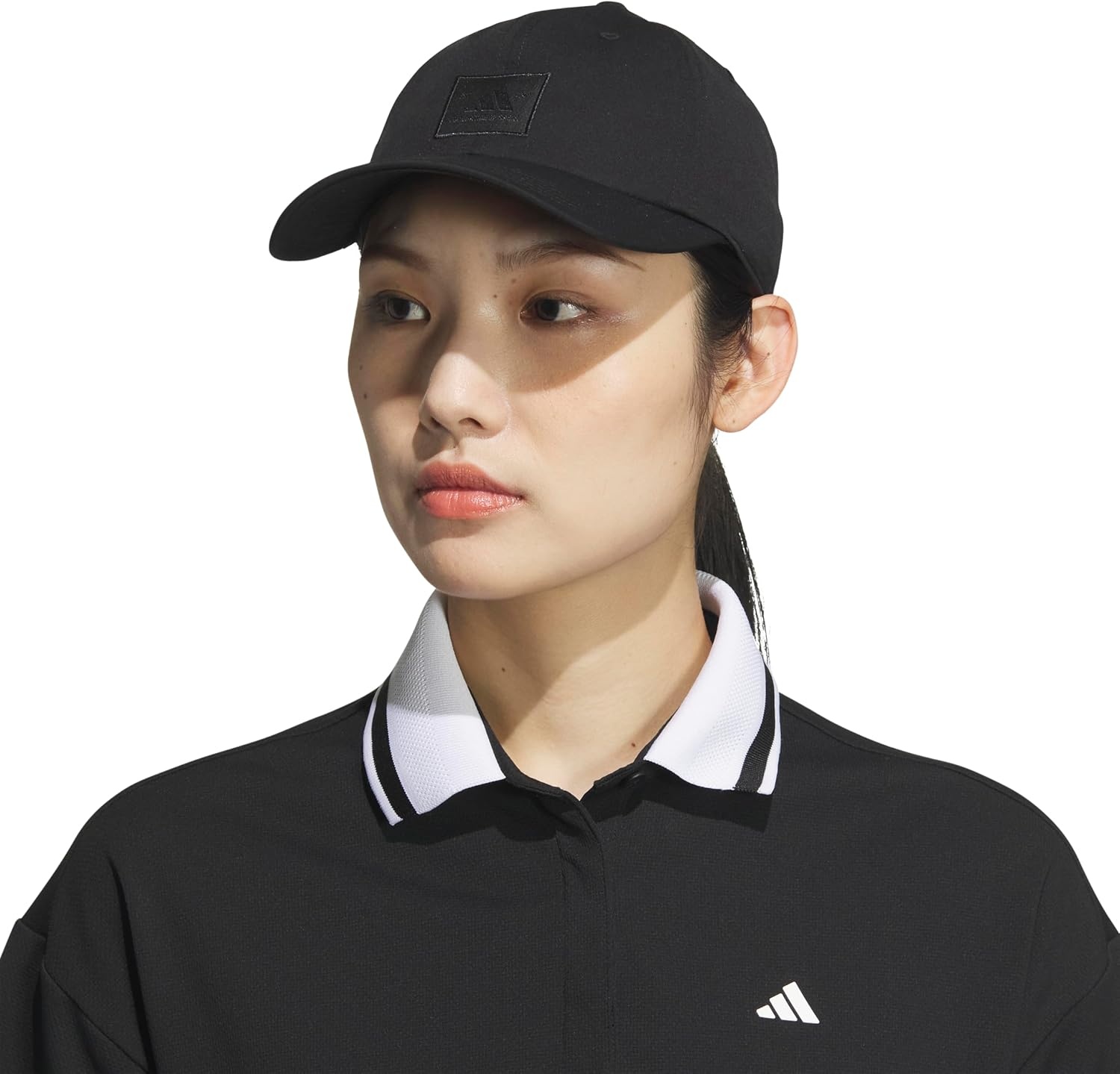 image:imageadidas Womens Saturday 2 HatBlackWhiteFashion3