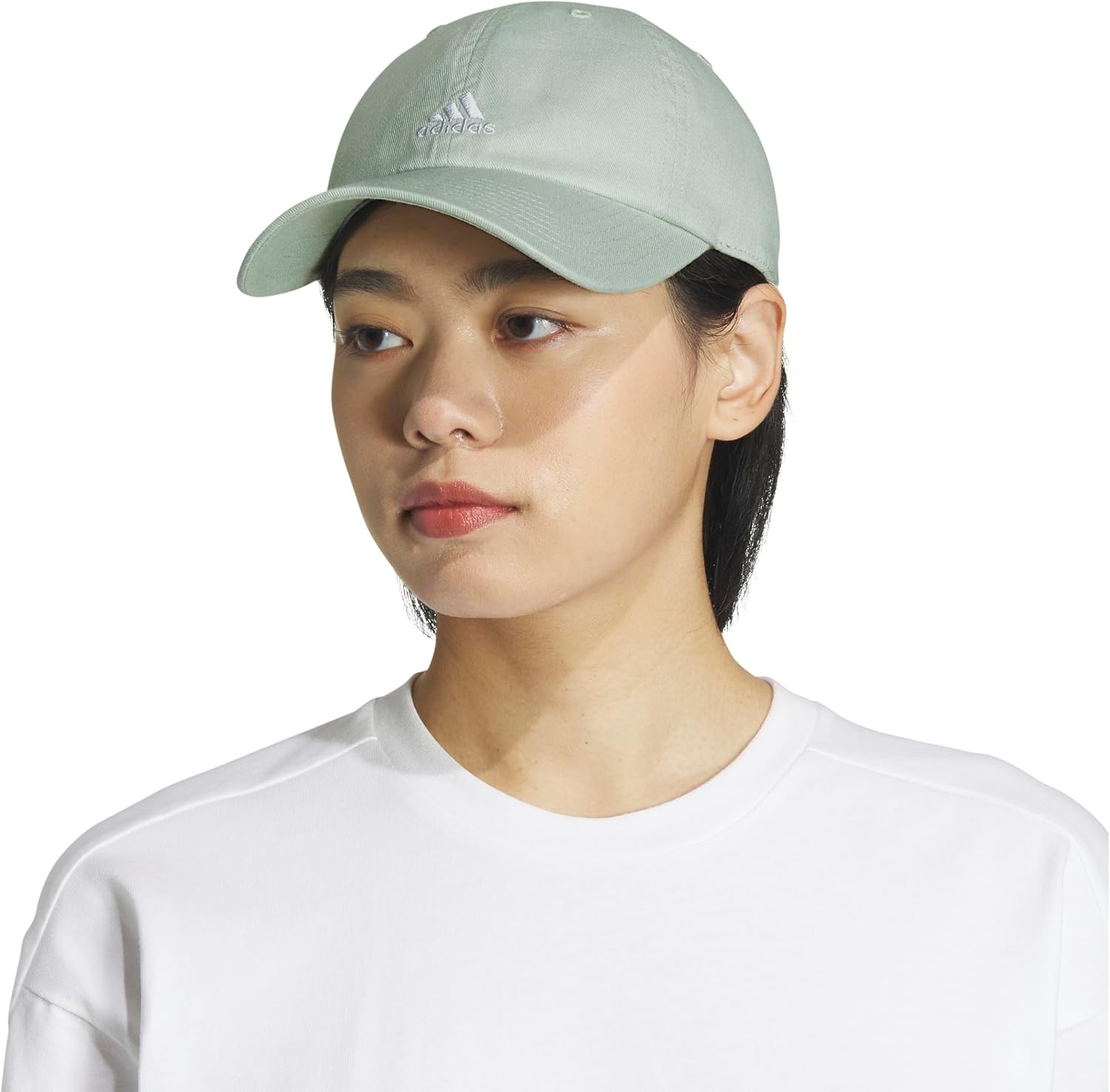 image:imageadidas Womens Saturday 2 HatLinen GreenWhite2