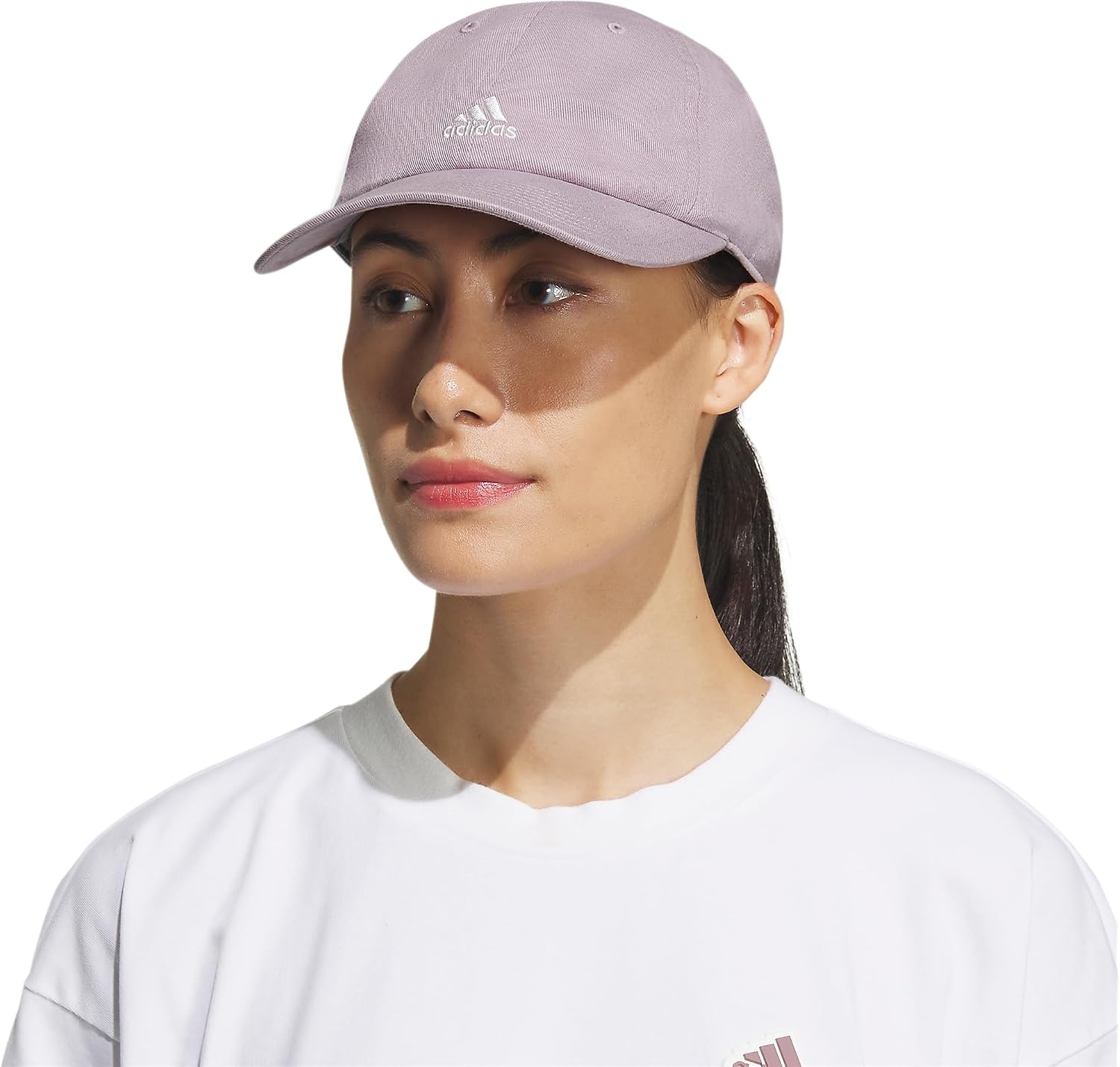 image:imageadidas Womens Saturday 2 HatPreloved Fig PurpleOff White2