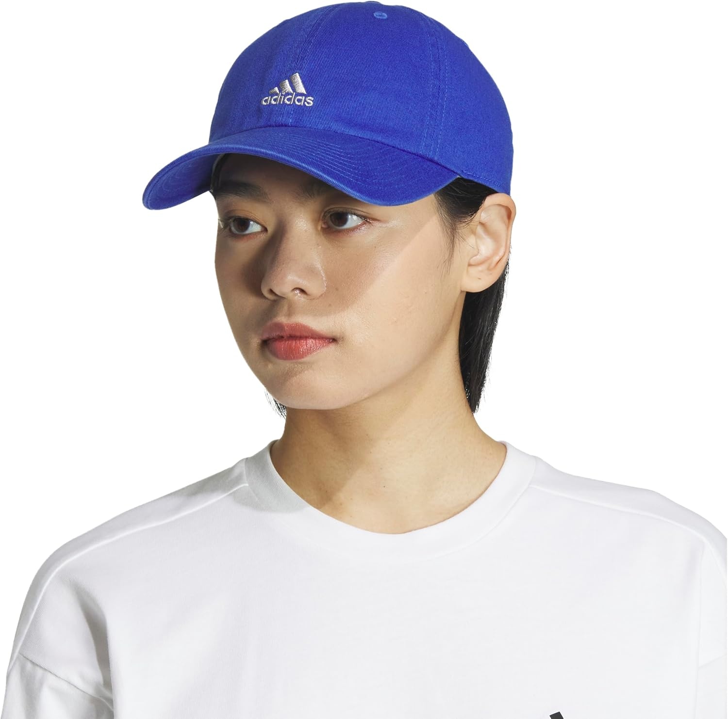 image:imageadidas Womens Saturday 2 HatSemi Lucid BlueGrey Two2