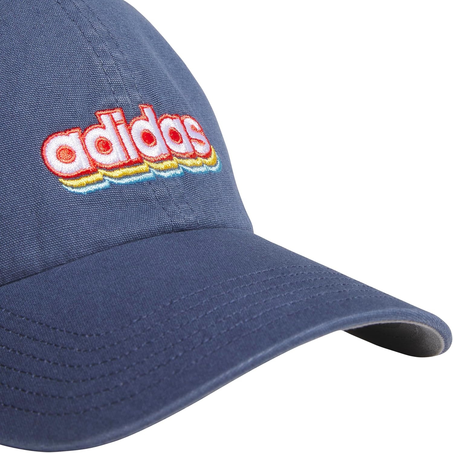 image:imageadidas Womens Saturday 20 Graphic HatPreloved Ink BlueWhiteBright Red20Graphic