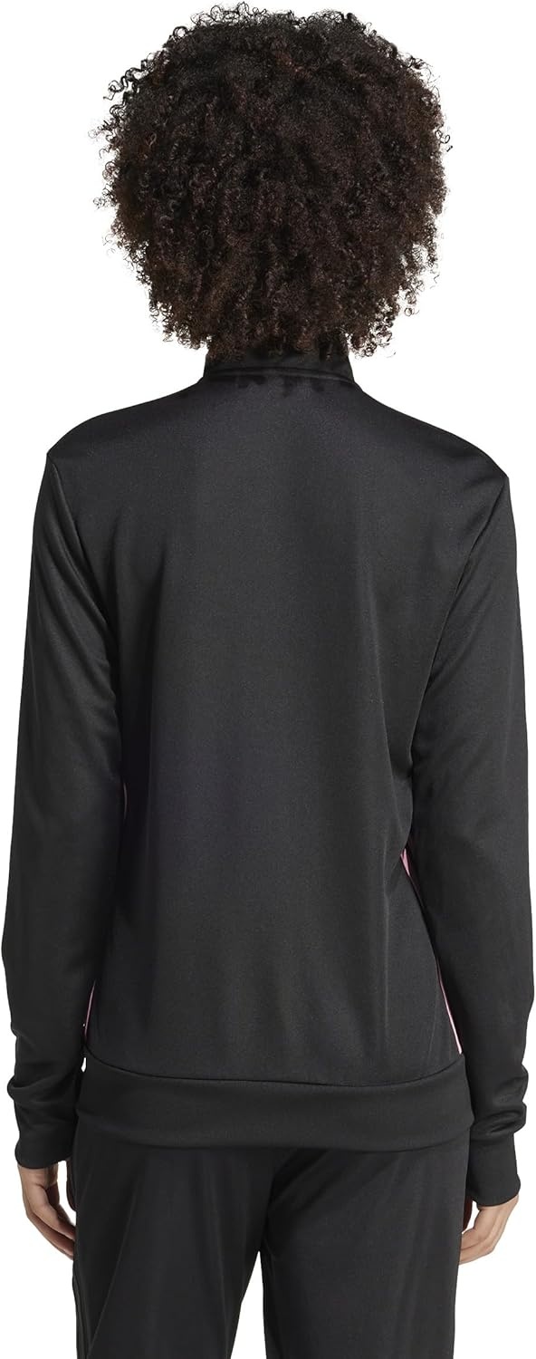 image:imageadidas Womens Tiro Essentials Training JacketBlackEasy PinkWhite