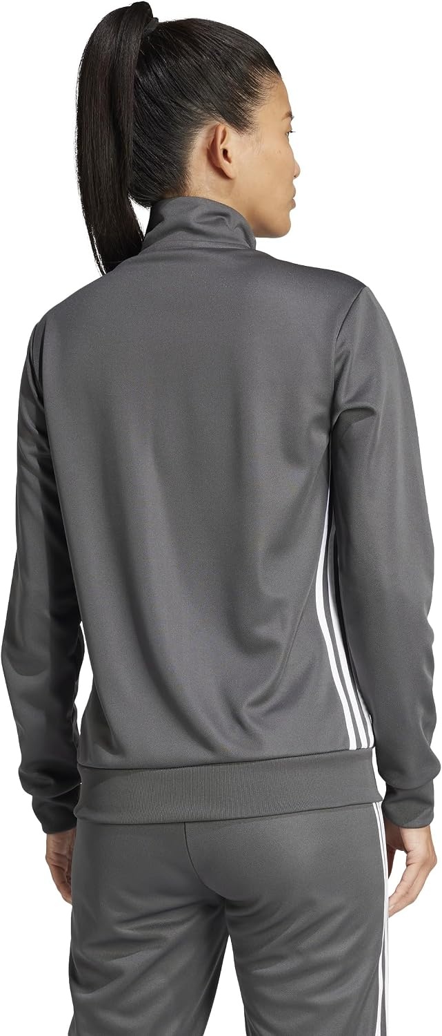 image:imageadidas Womens Tiro Essentials Training JacketGrey SixWhite