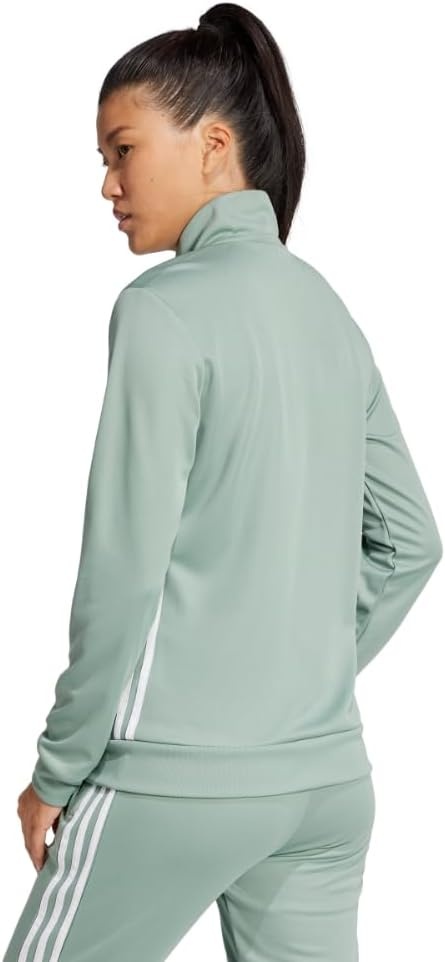 image:imageadidas Womens Tiro Essentials Training JacketSilver GreenWhite