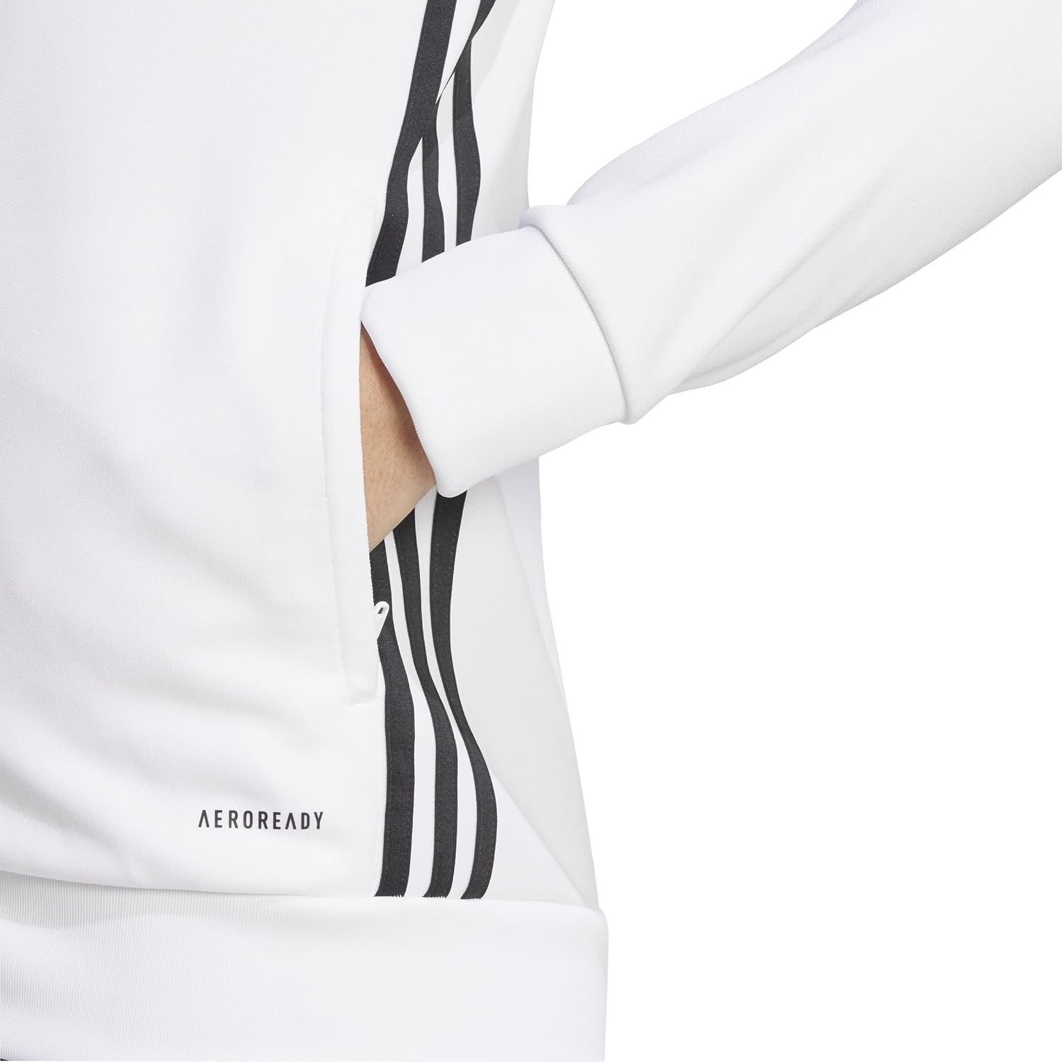 image:imageadidas Womens Tiro Essentials Training JacketWhiteBlack