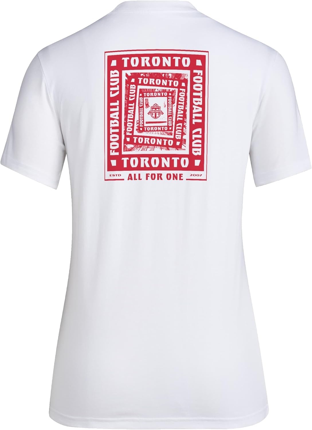 image:imageadidas Womens Toronto FC Local Warp PreGame Short Sleeve TShirtWhiteToronto Fc