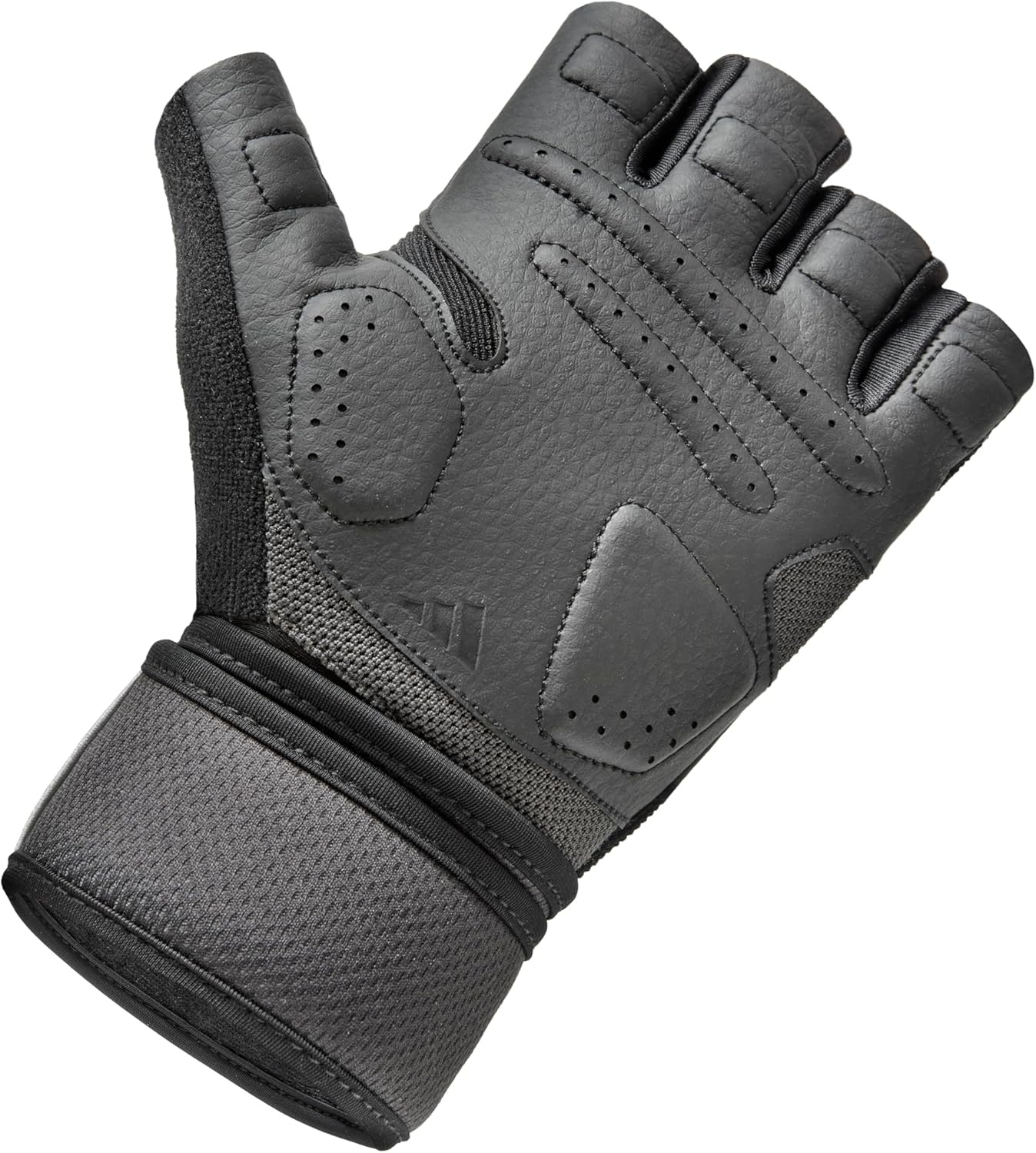 image:imageadidas Wrist Wrap Training amp Weightlifting Gloves Fingerless Workout GlovesXLarge