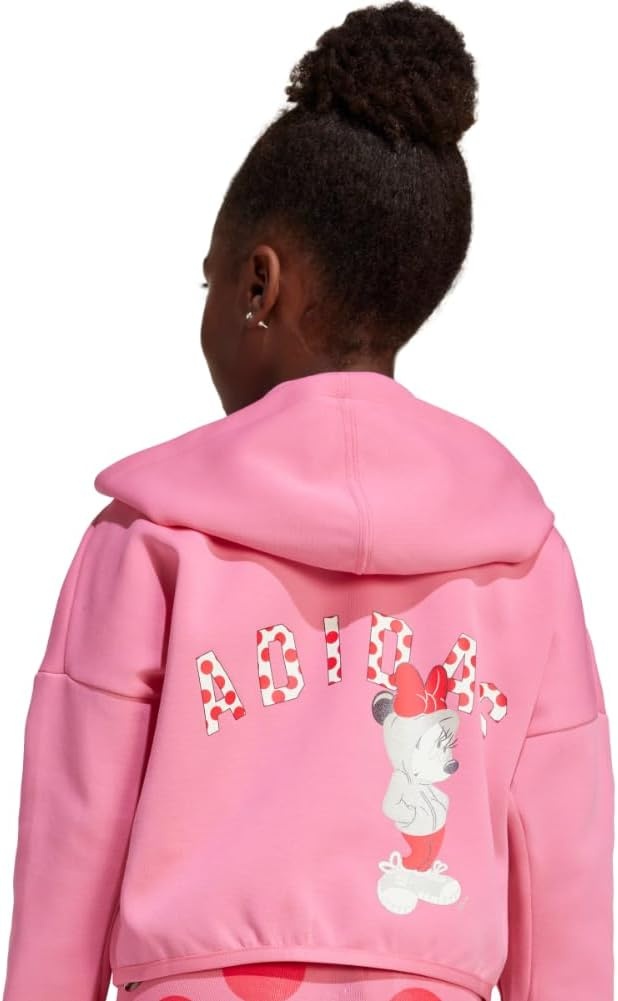 image:imageadidas girls Disney Minnie Mouse Track TopPink FusionMulticolorPure Ruby