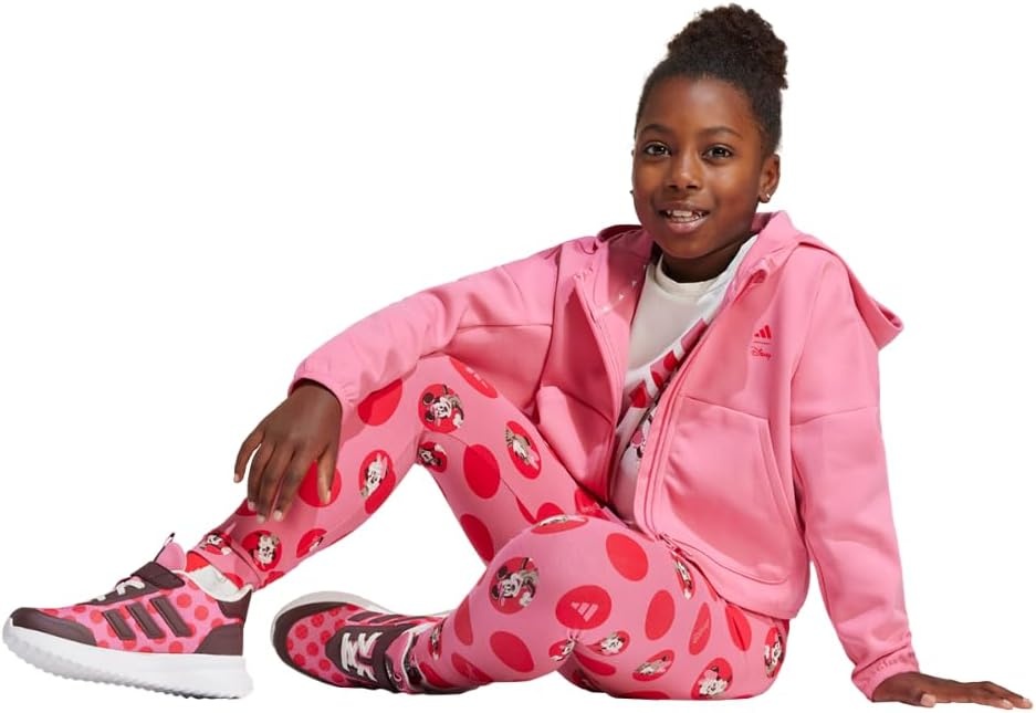 image:imageadidas girls Disney Minnie Mouse Track TopPink FusionMulticolorPure Ruby