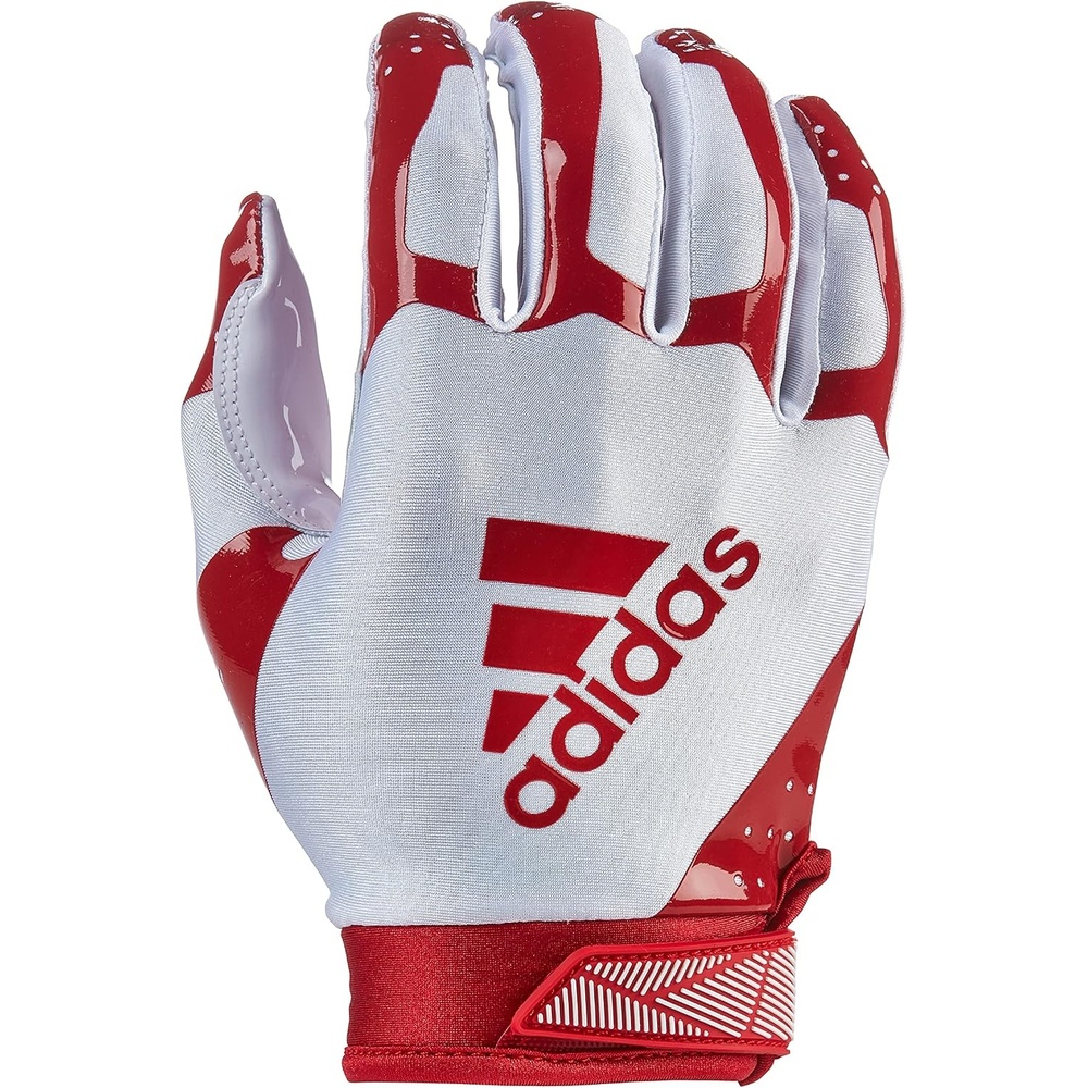 image:imageAdidas Adifast 30 Youth Football Receiver Glove Multiple StylesWhiteRed