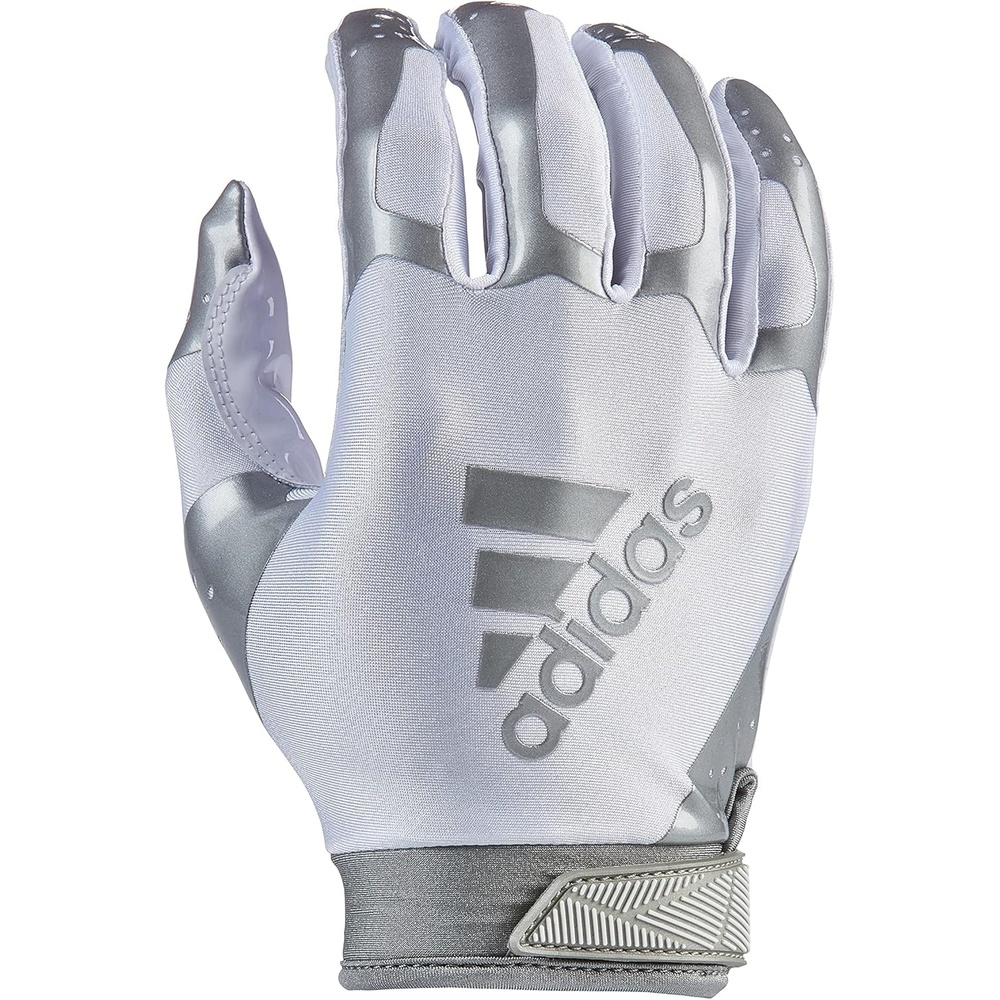 image:imageAdidas Adifast 30 Youth Football Receiver Glove Multiple StylesWhiteSilver
