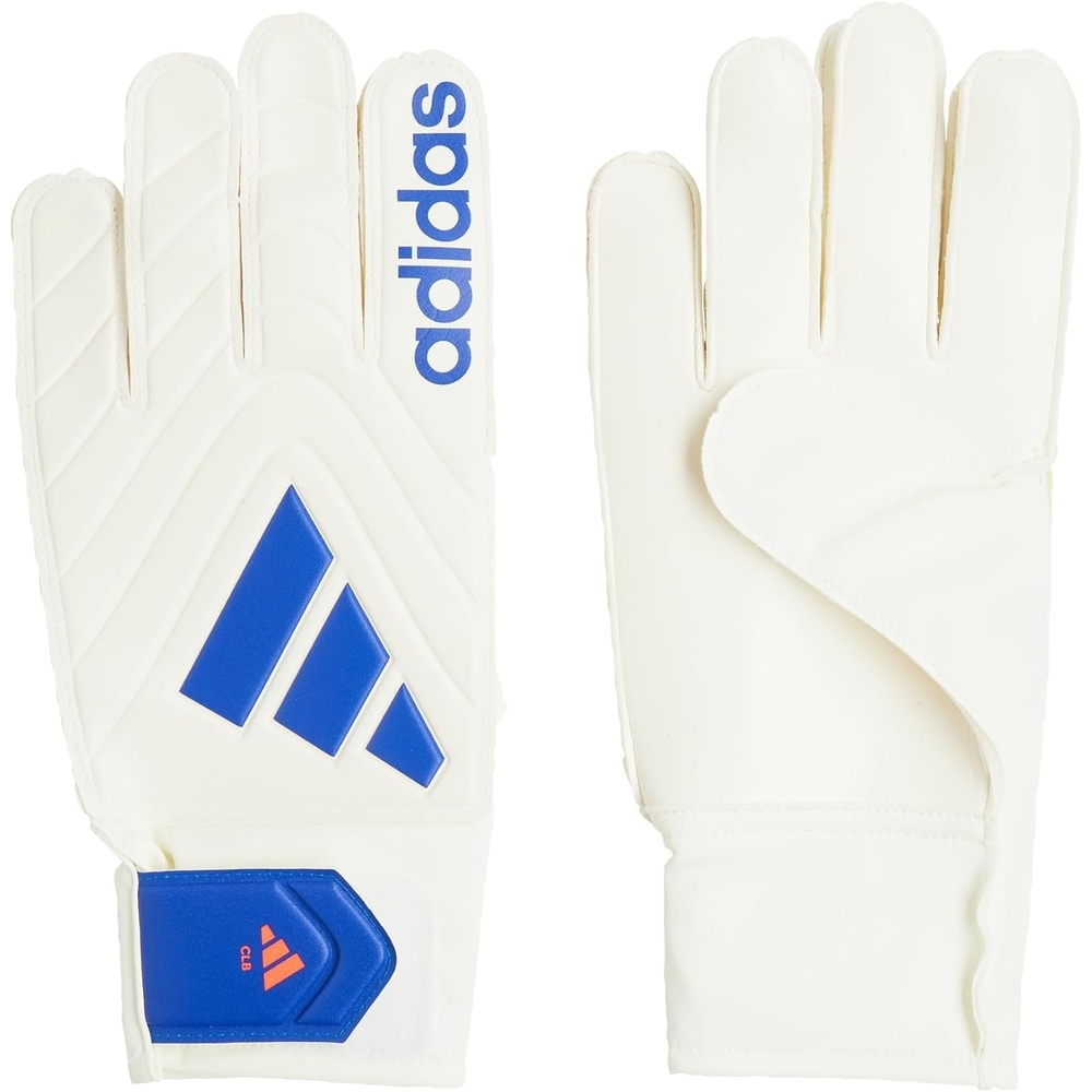 image:imageAdidas Copa Club Goalie Soccer GlovesWhiteLucid BlueSolar Red