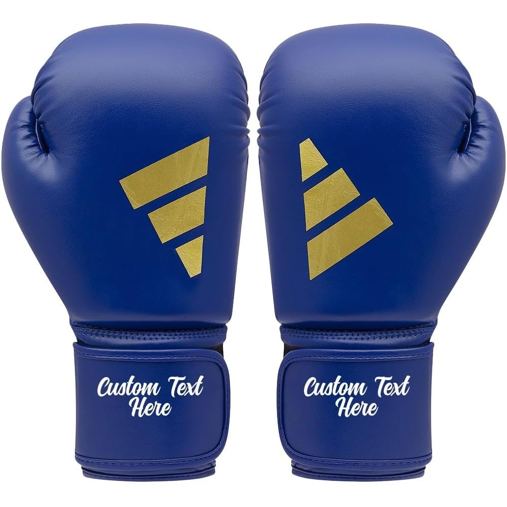 image:imageAdidas Custom Boxing Gloves Speed 50 for Boxing Kickboxing MMA Bag Training amp Fitness Custom Boxing Gloves for Gifts SouvenirsBlue Gold