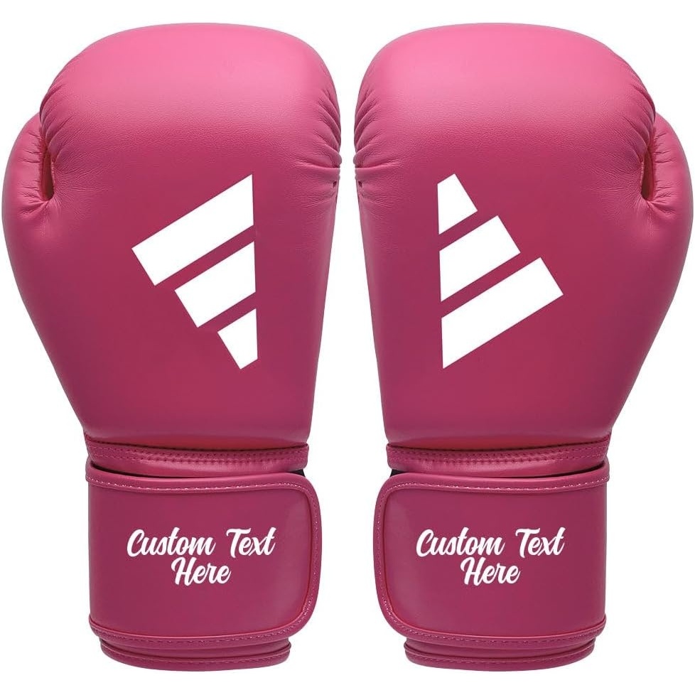 image:imageAdidas Custom Boxing Gloves Speed 50 for Boxing Kickboxing MMA Bag Training amp Fitness Custom Boxing Gloves for Gifts SouvenirsPink White