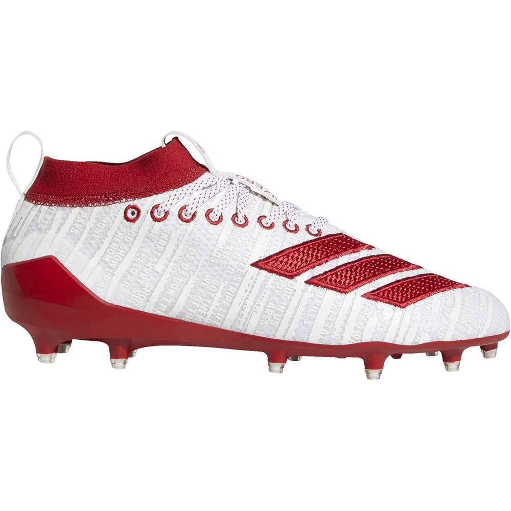 image:imageAdidas Mens Adizero Electric1 American FootballCloud WhitePower RedPower Red