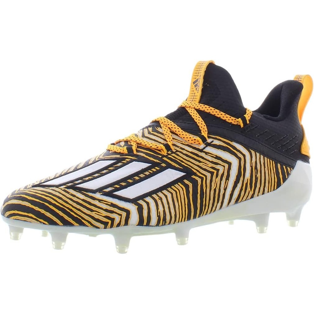 image:imageAdidas Mens Adizero Electric1 American FootballCore BlackWhiteSolar Gold