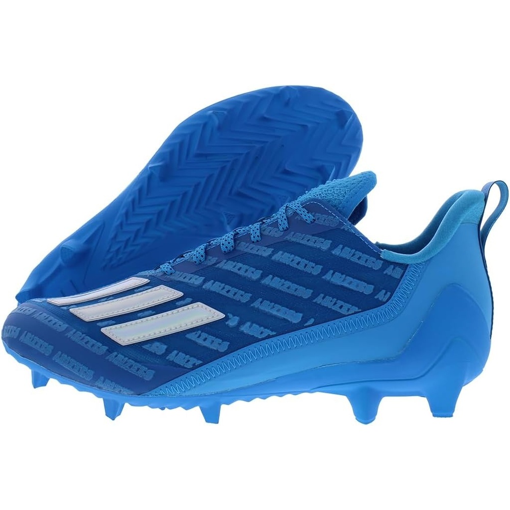 image:imageAdidas Mens Adizero Electric1 American FootballCyanSilver MetallicCore Black