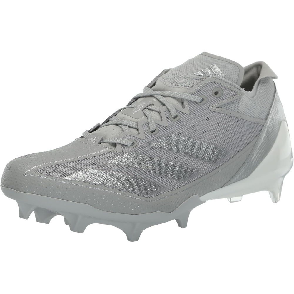 image:imageAdidas Mens Adizero Electric1 American FootballGreySilver MetallicWhite2024