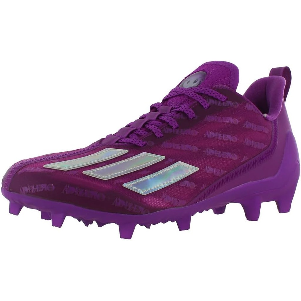 image:imageAdidas Mens Adizero Electric1 American FootballSonic FuchsiaSilver MetallicCore Black