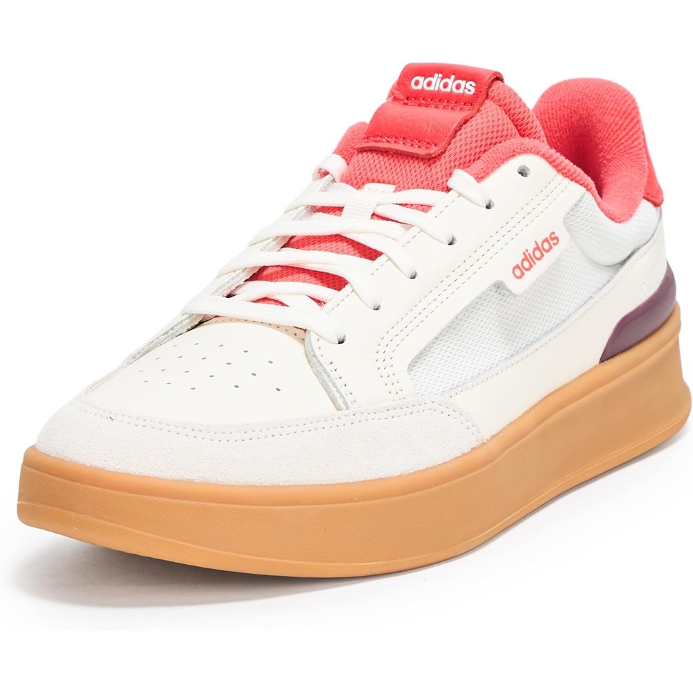 image:imageAdidas Mens AspyreWhiteBright RedAurora Ruby