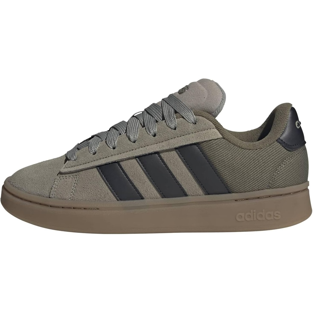 image:imageAdidas Mens Grand Court Alpha 00sSilver PebbleBlackOlive Strata