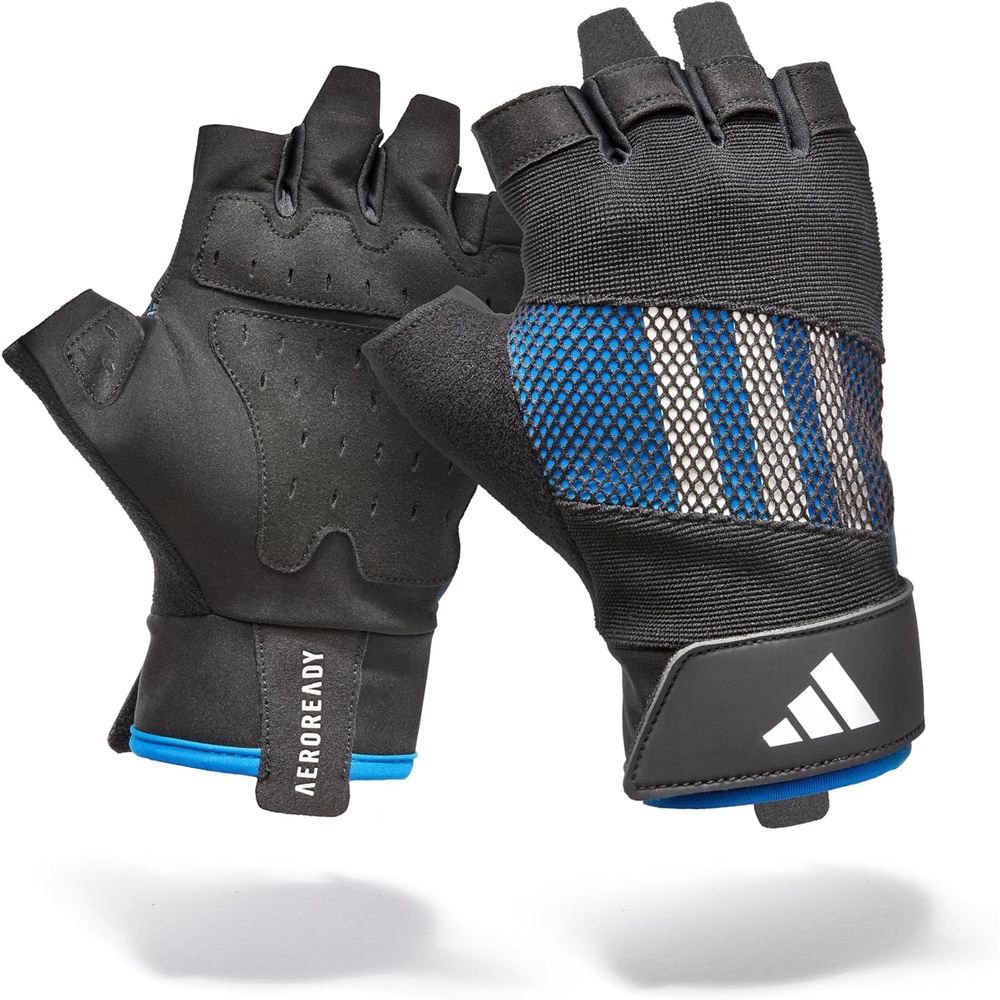 image:imageAdidas Performance Weightlifting Gloves Fingerless Aeroready Workout GlovesSmall