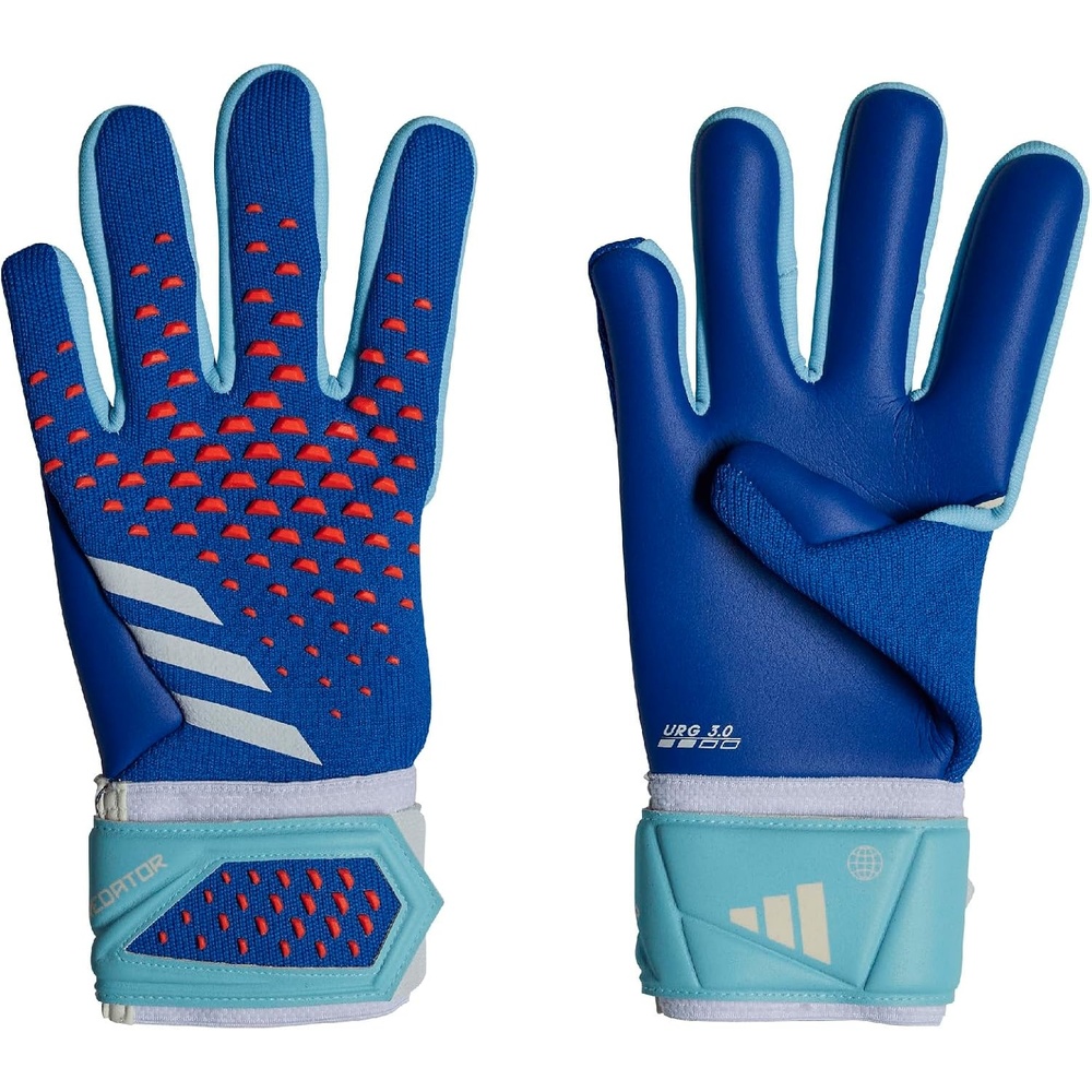 image:imageAdidas Predator Training Goalie Soccer GlovesBright RoyalBliss BlueWhite