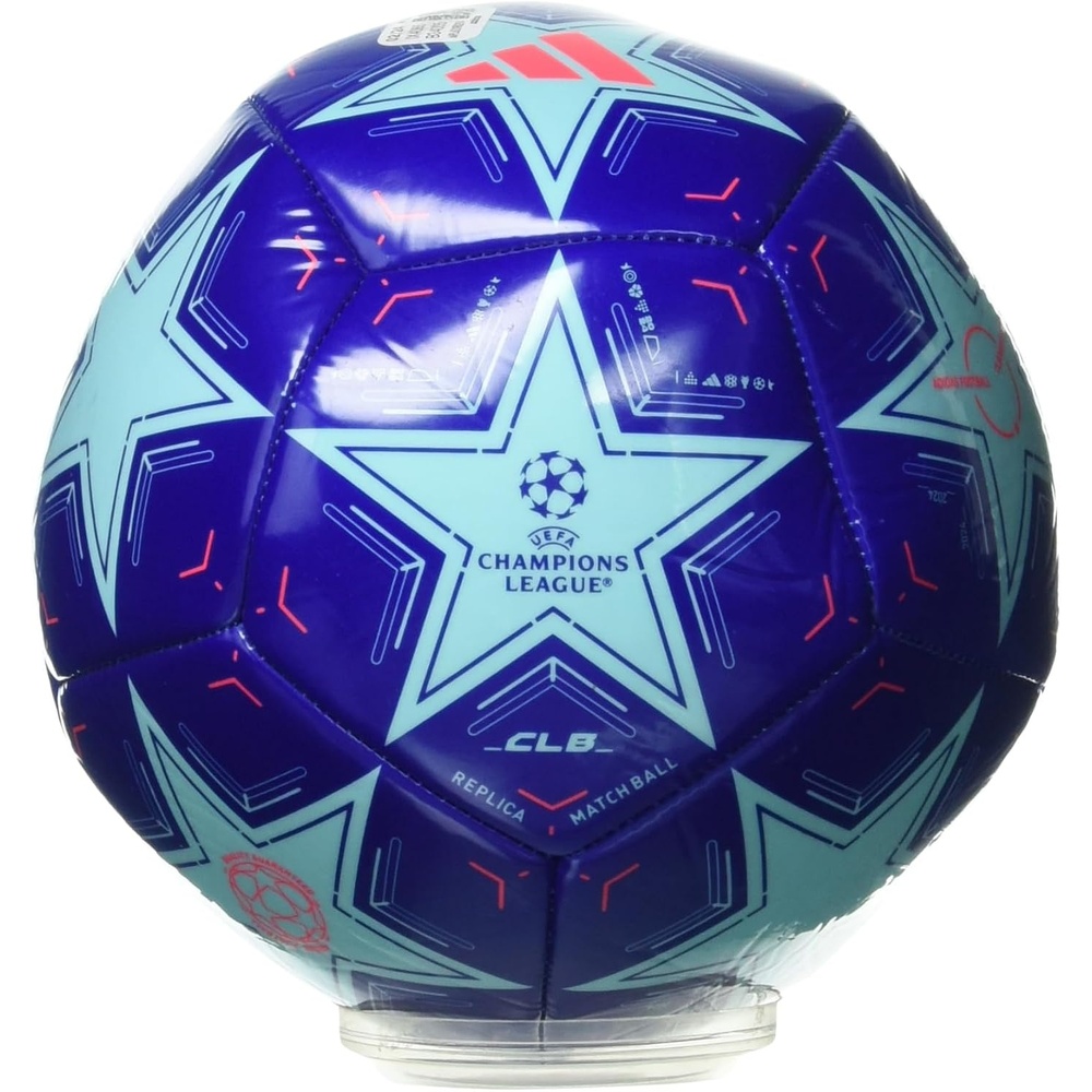image:imageAdidas UEFA Champions League Soccer BallClear AquaLucid BlueTurbo