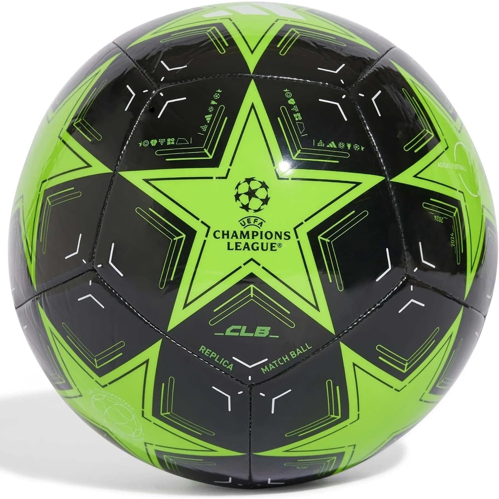 image:imageAdidas UEFA Champions League Soccer BallSolar GreenBlackWhite