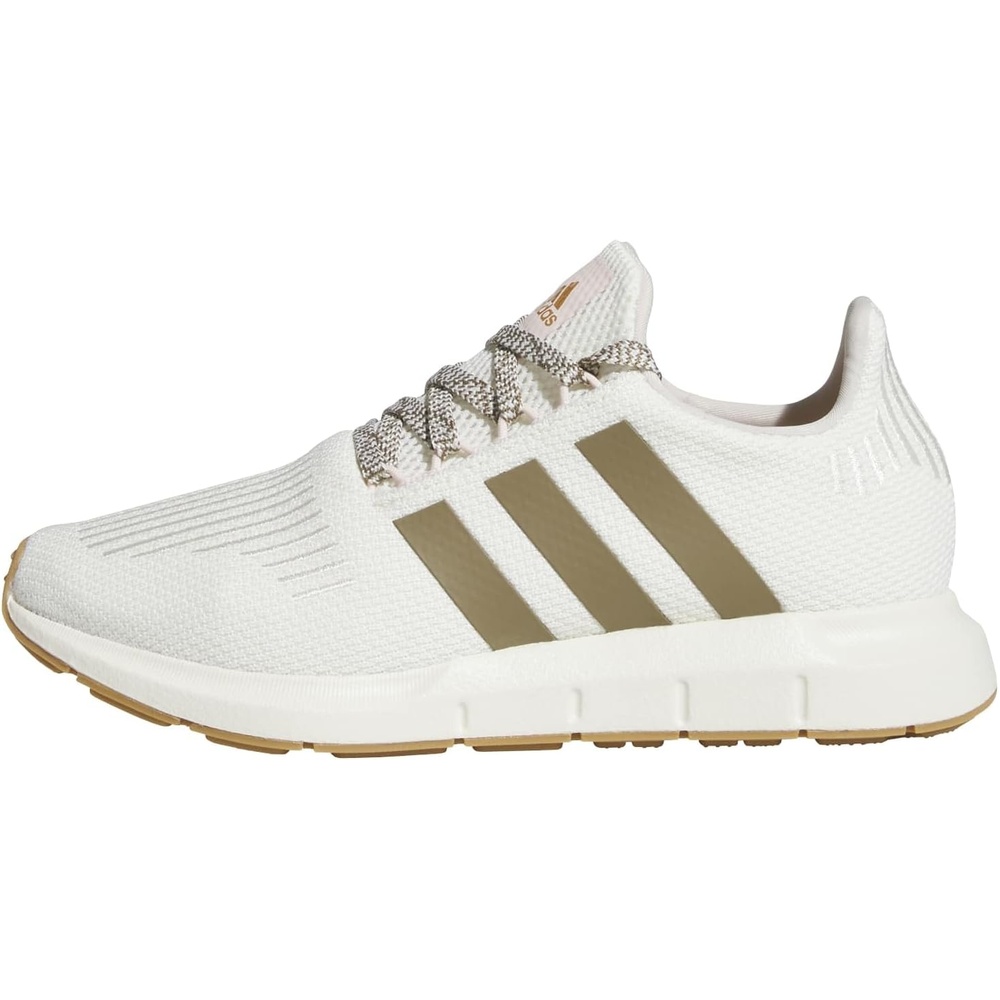 image:imageAdidas Womens Swift Run 10Off WhiteKhakiWonder Quartz