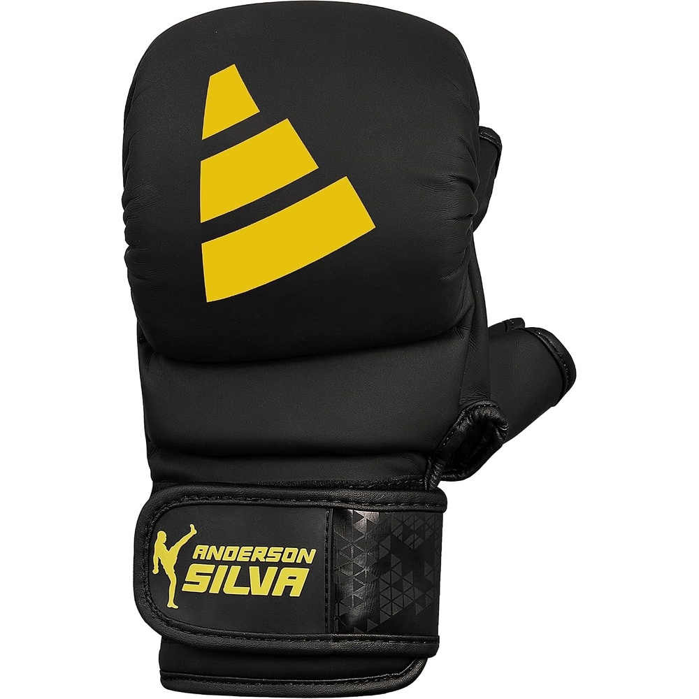image:imageAdidas x Anderson Silva Everyday Use MMA Style Training Bag and Grappling Gloves Ultimate Fitness Gear for MMA Kickboxing and Heavy Bag Training endorsed by Anderson SilvaXLarge