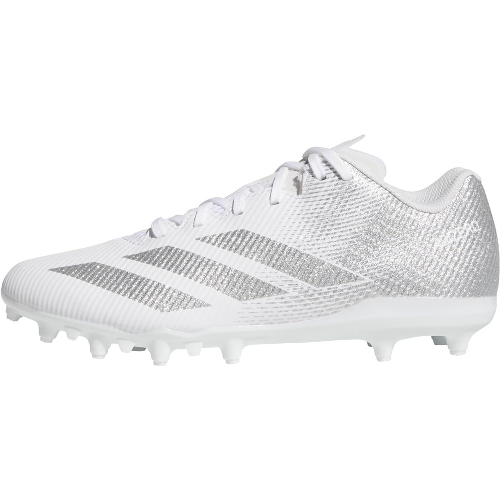 image:imageadidas Adizero Electric2 Ii American Football ShoesWhiteSilver MetallicWhite