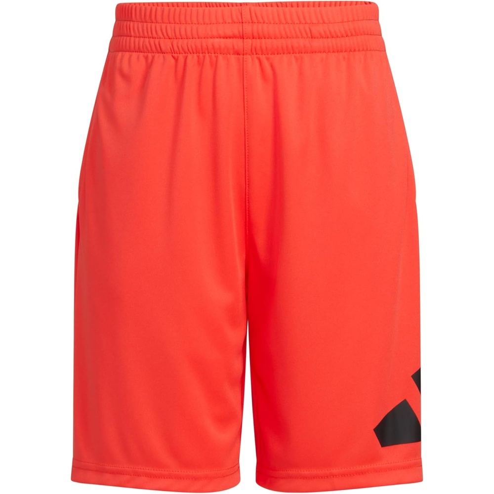 image:imageadidas Boys Elastic Waistband Essential Woven Sportswear ShortsBright Red