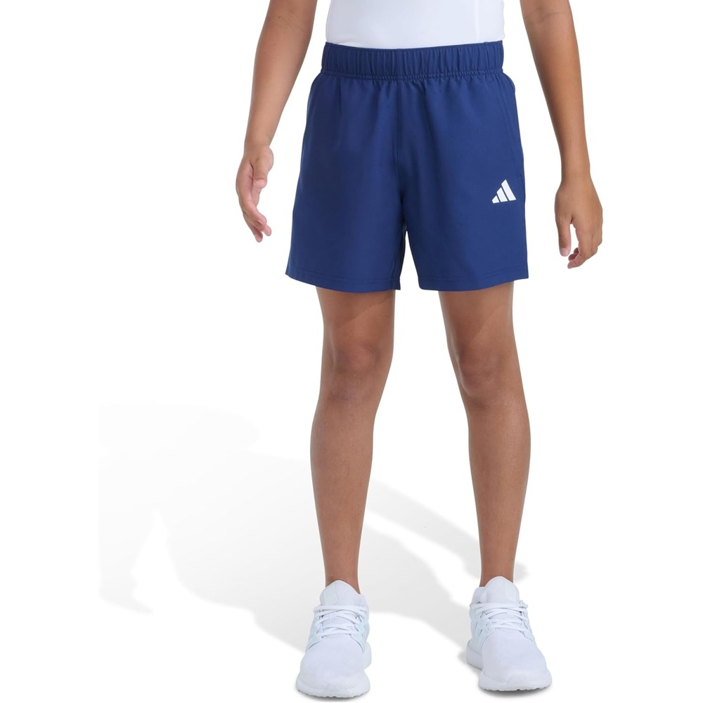 image:imageadidas Boys Essentials Small Logo Woven ShortDark Blue New