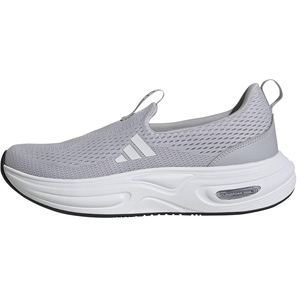 image:imageadidas Cloudfoam Cuxxion Lounge ShoesLight Solid GreyWhiteBlack