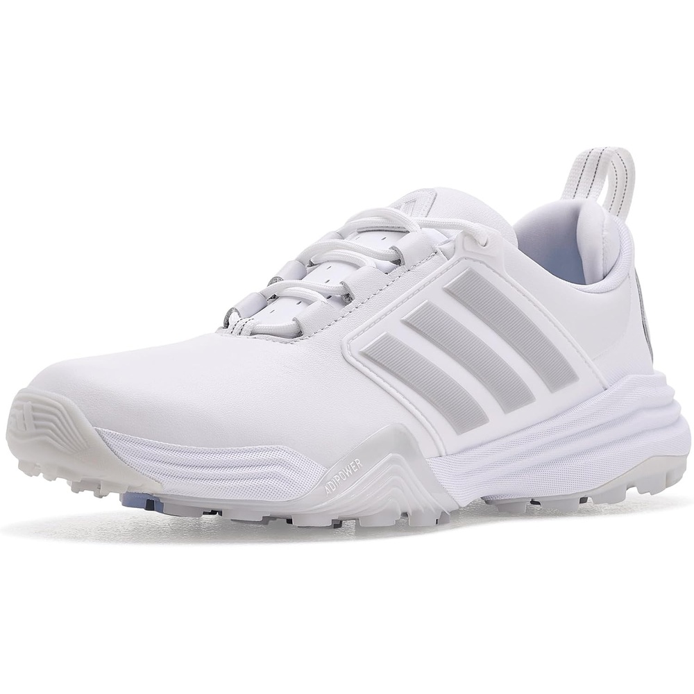 image:imageadidas Golf Adipower 26 SpikelessFtwr WhiteSilver MetDash Grey