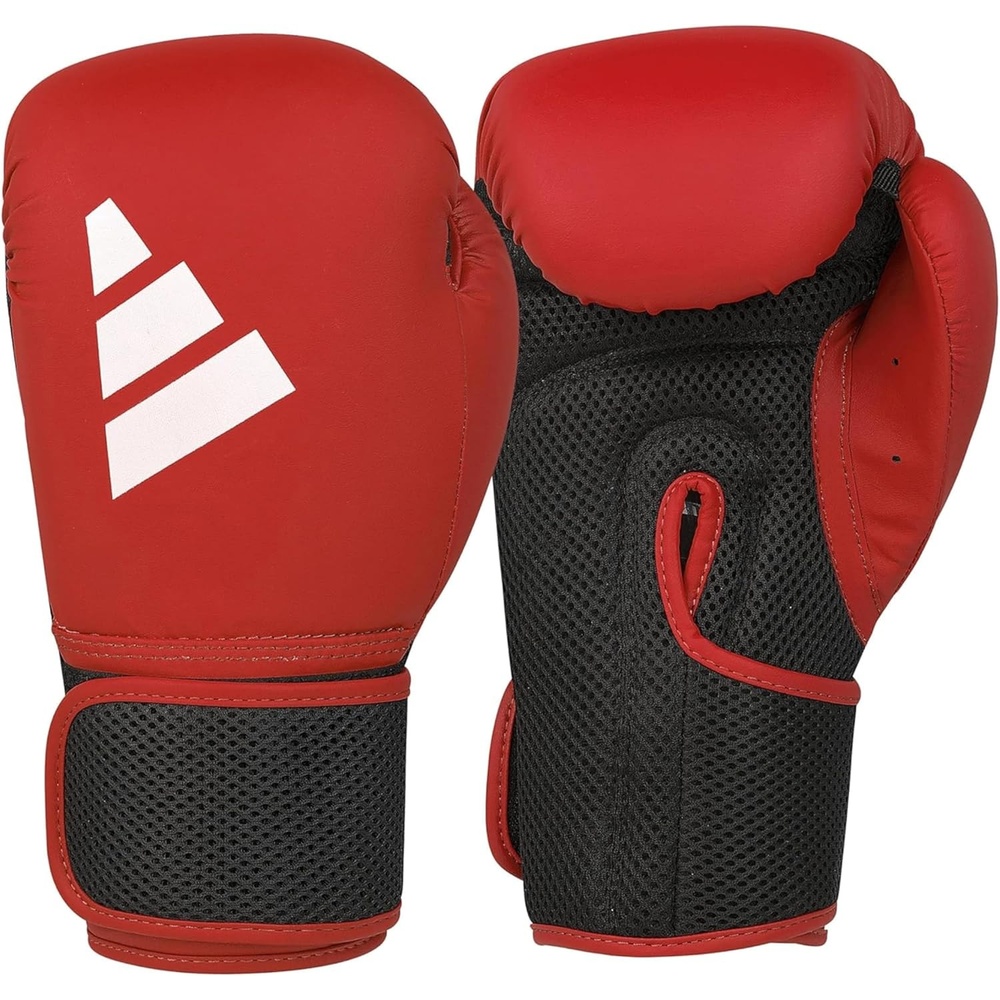 image:imageadidas Hybrid 25 Boxing Gloves  for Boxing MMA Kickboxing Muay Thai Beginner Punching Bag Workouts Designed for Men amp Women Enhanced Training PerformanceRed