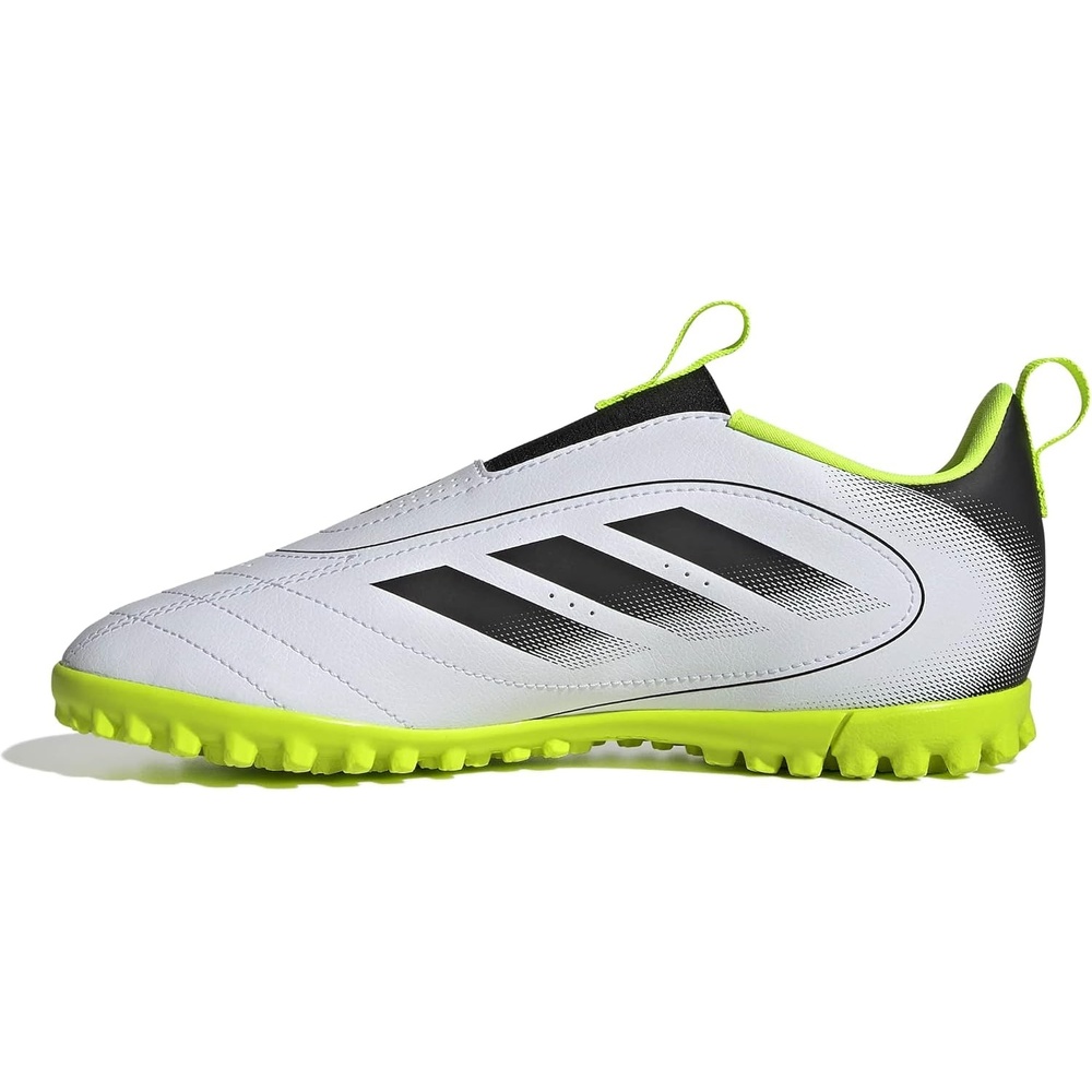 image:imageadidas Kids Goletto IX Laceless TurfWhiteBlackLucid Lemon