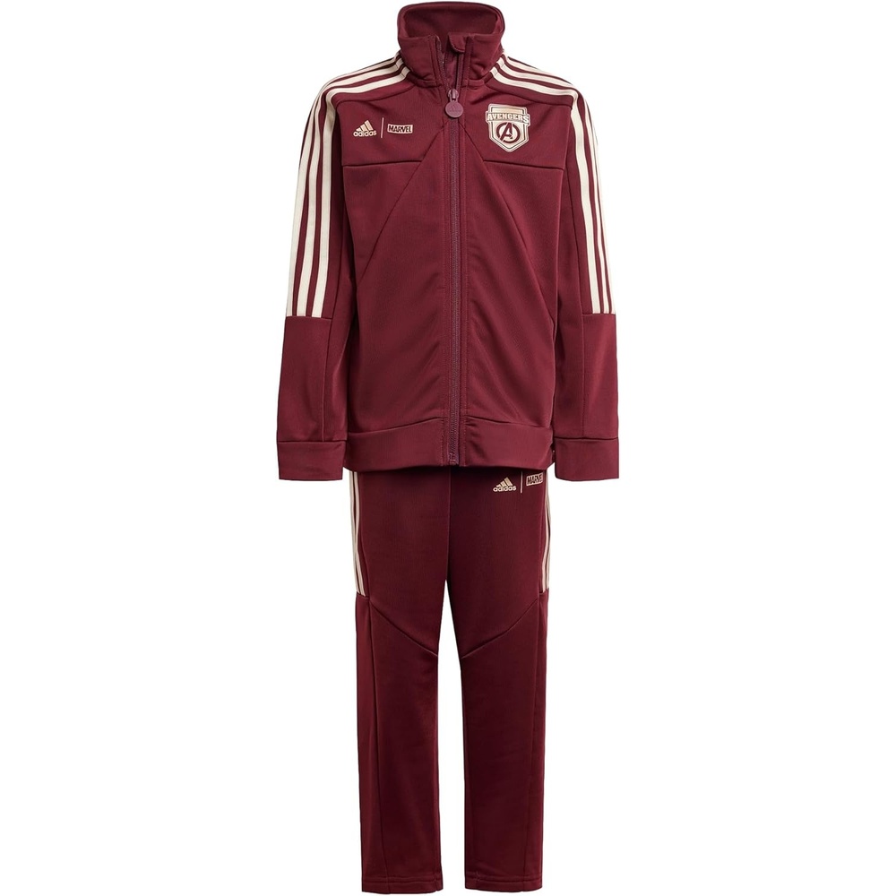 image:imageadidas Kids Marvel Avengers Tiro Track SuitShadow RedWonder Gold Metallic