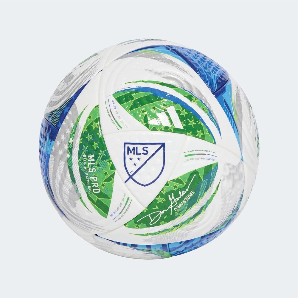 image:imageadidas MLS Official Match Pro Ball WhiteGreenBlue